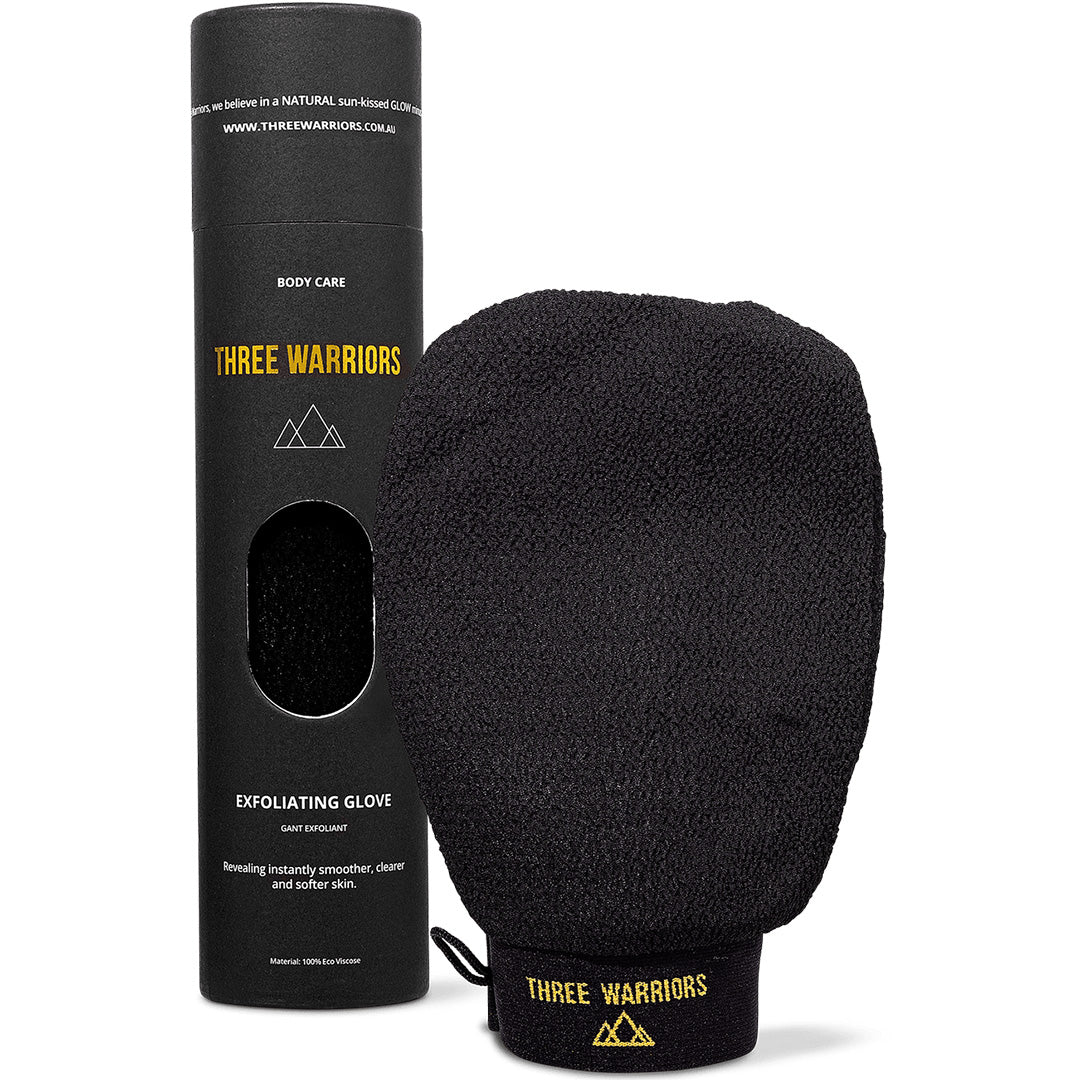 Three Warriors Exfoliating Glove