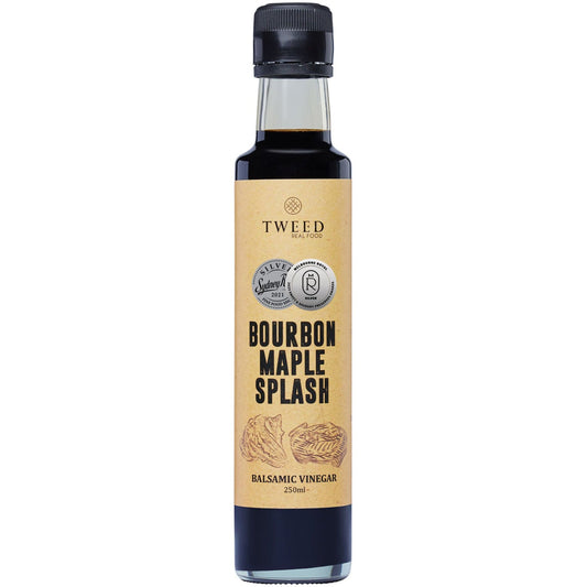 Tweed Real Food Bourbon Maple Splash Balsamic Vinegar