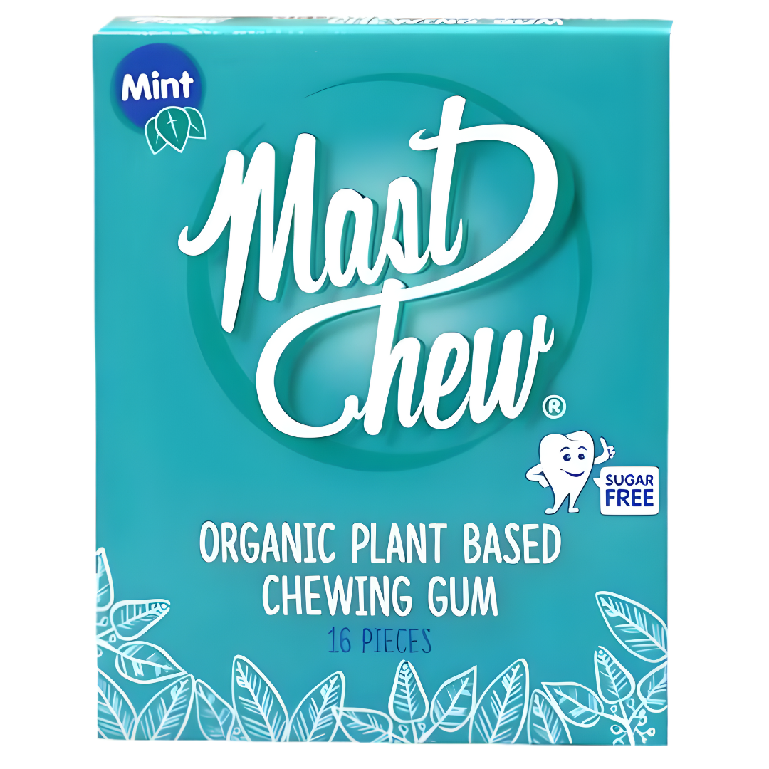 Mast Chew Organic Plant Based Chewing Gum 16 Pack