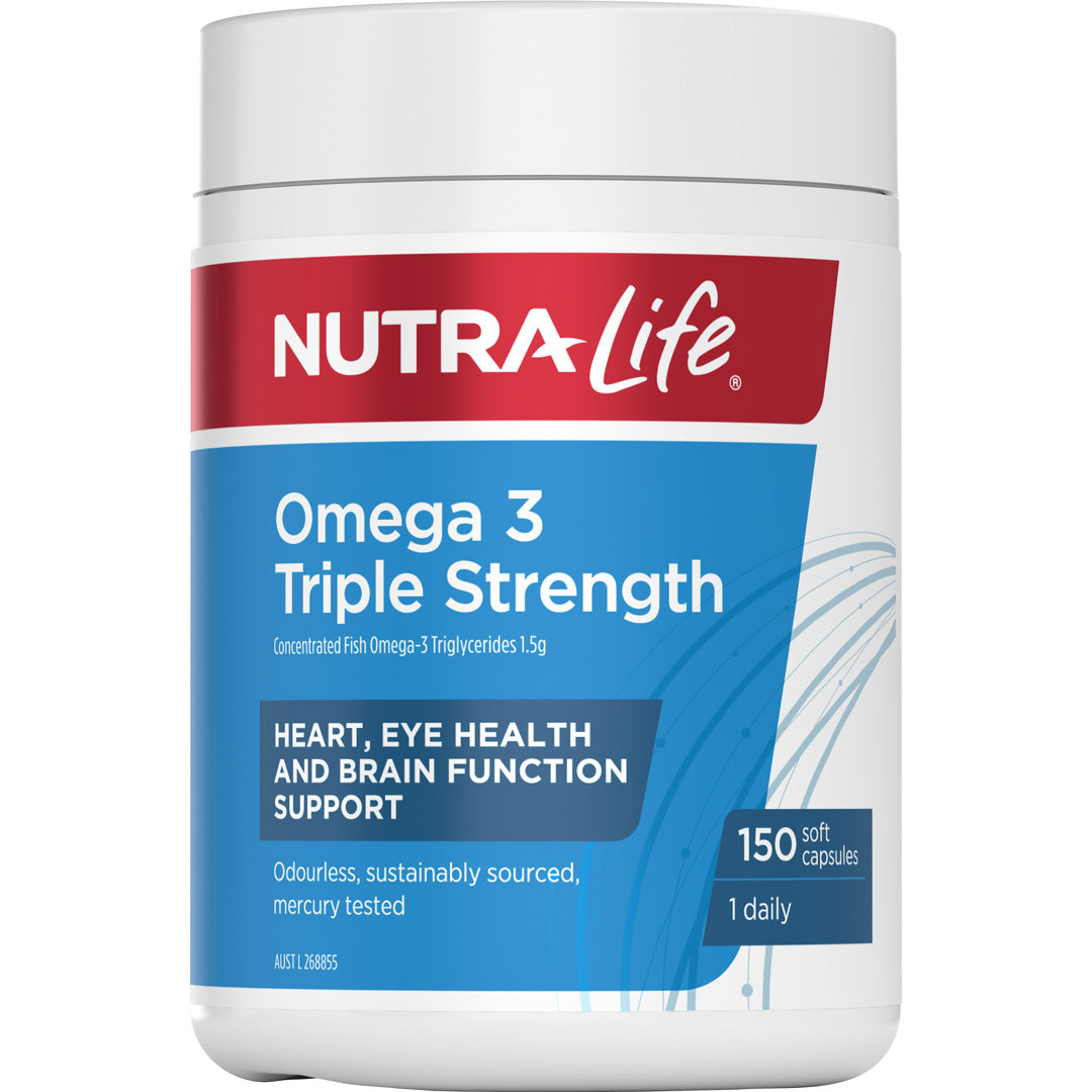 Nutra-Life Omega 3 Triple Strength