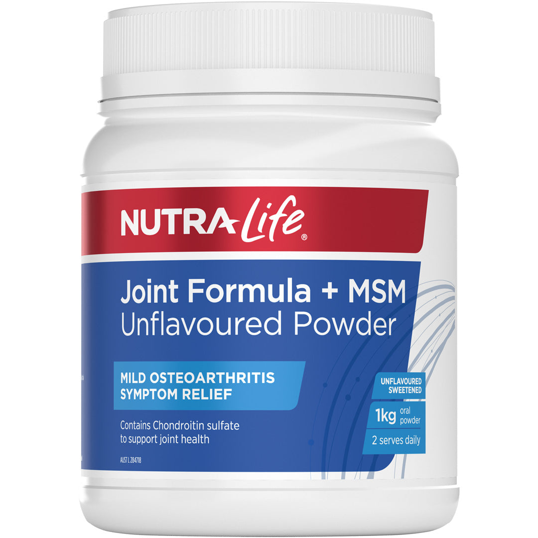 Nutra-Life Joint Formula + MSM Unflavoured Powder