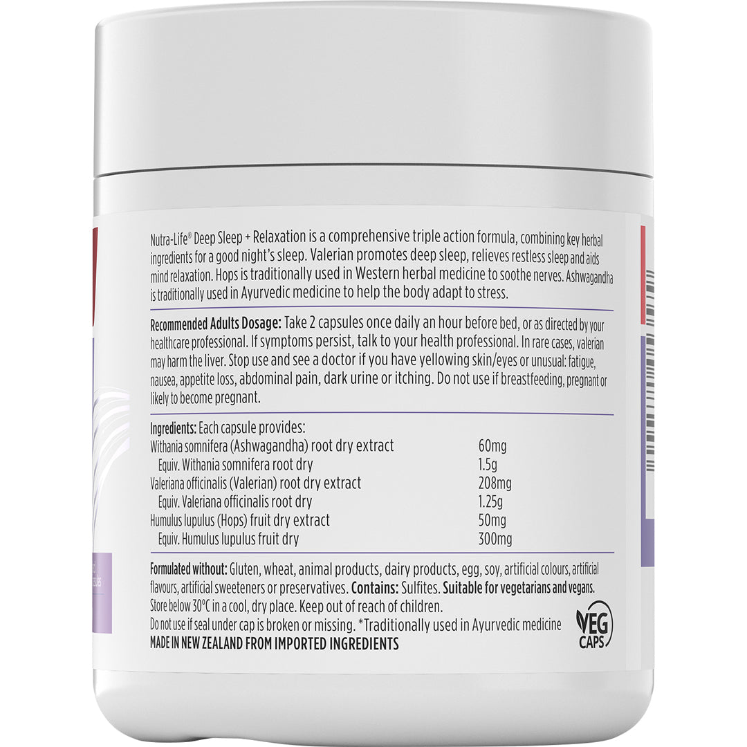 Nutra-Life Deep Sleep + Relaxation
