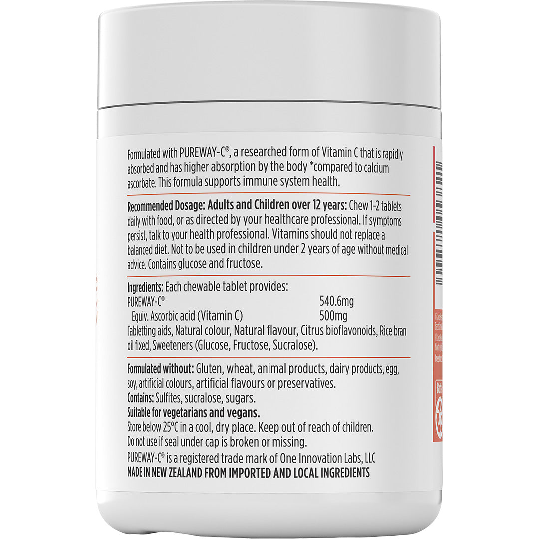 Nutra-Life Rapid-C 500mg Chewables