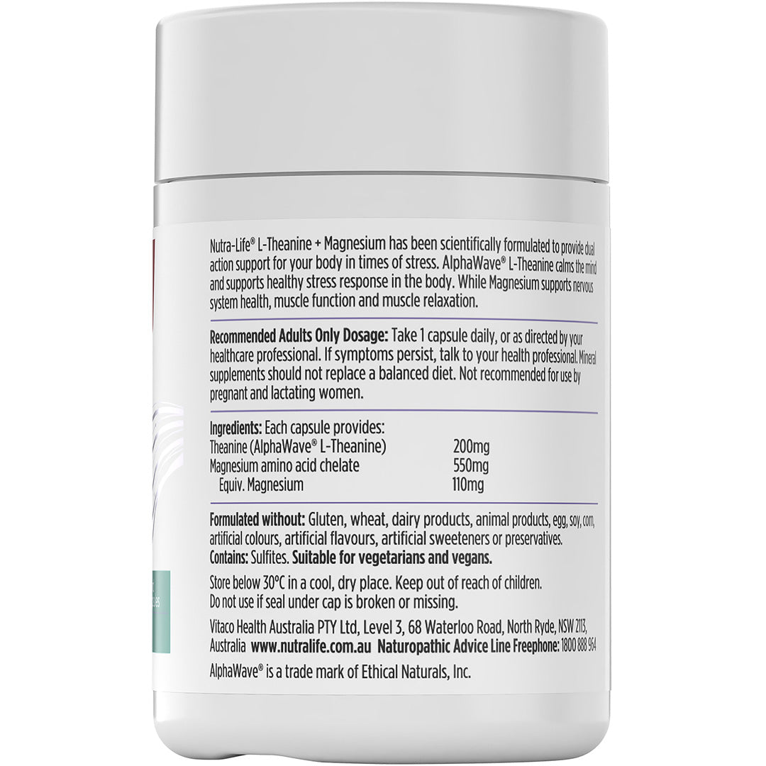 Nutra-Life L-Theanine + Magnesium