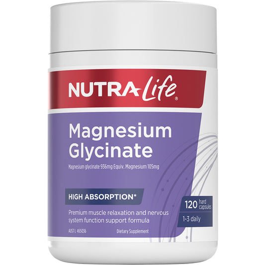Nutra-Life Magnesium Glycinate Capsules
