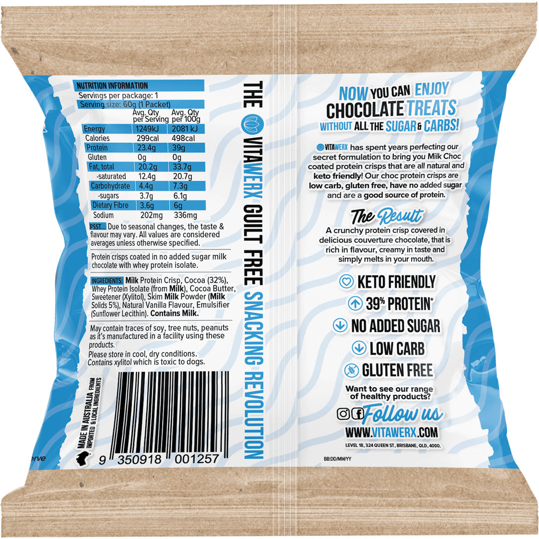 Vitawerx Protein Milk Chocolate Puffs