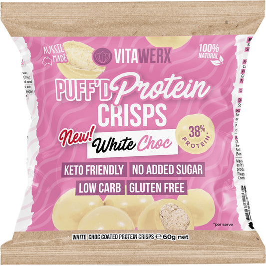Vitawerx Protein White Chocolate Puffs