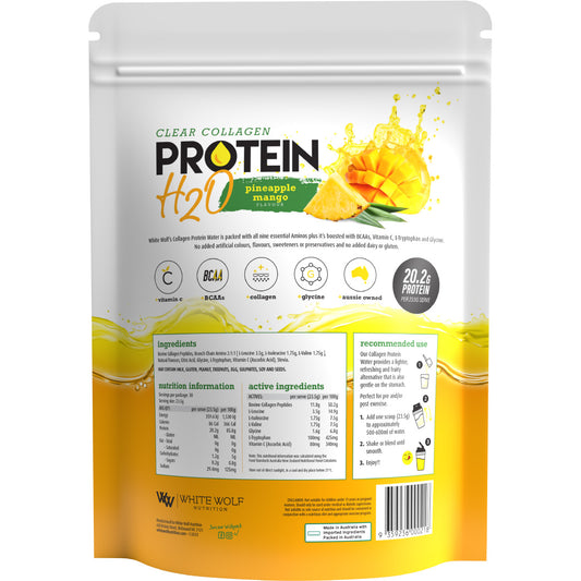 White Wolf Collagen Protein Water