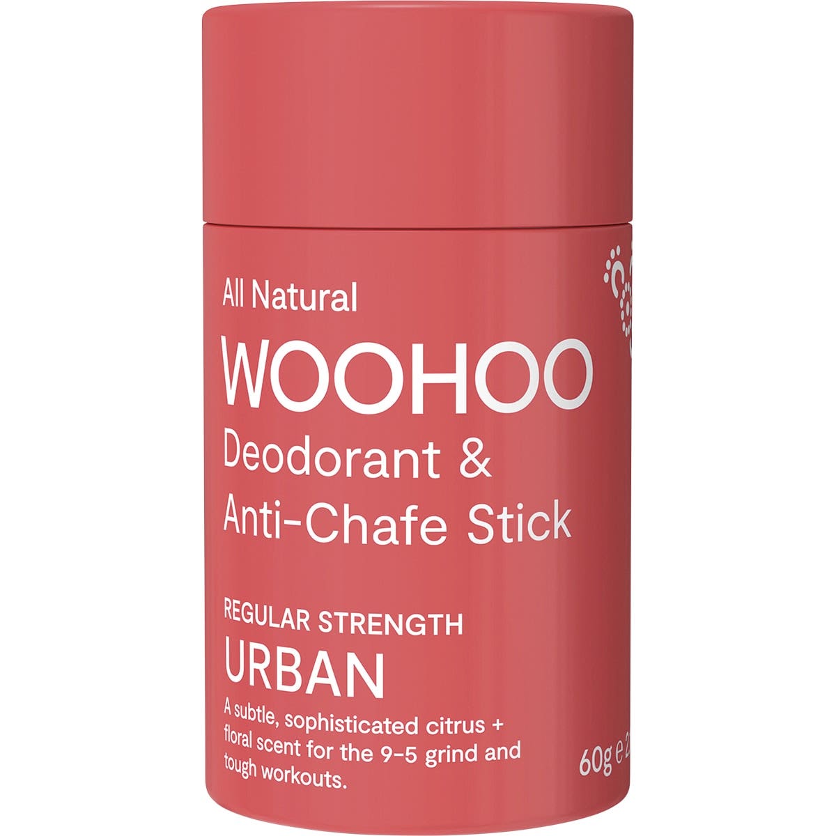 Woohoo Deodorant & Anti-Chafe Stick (Urban)