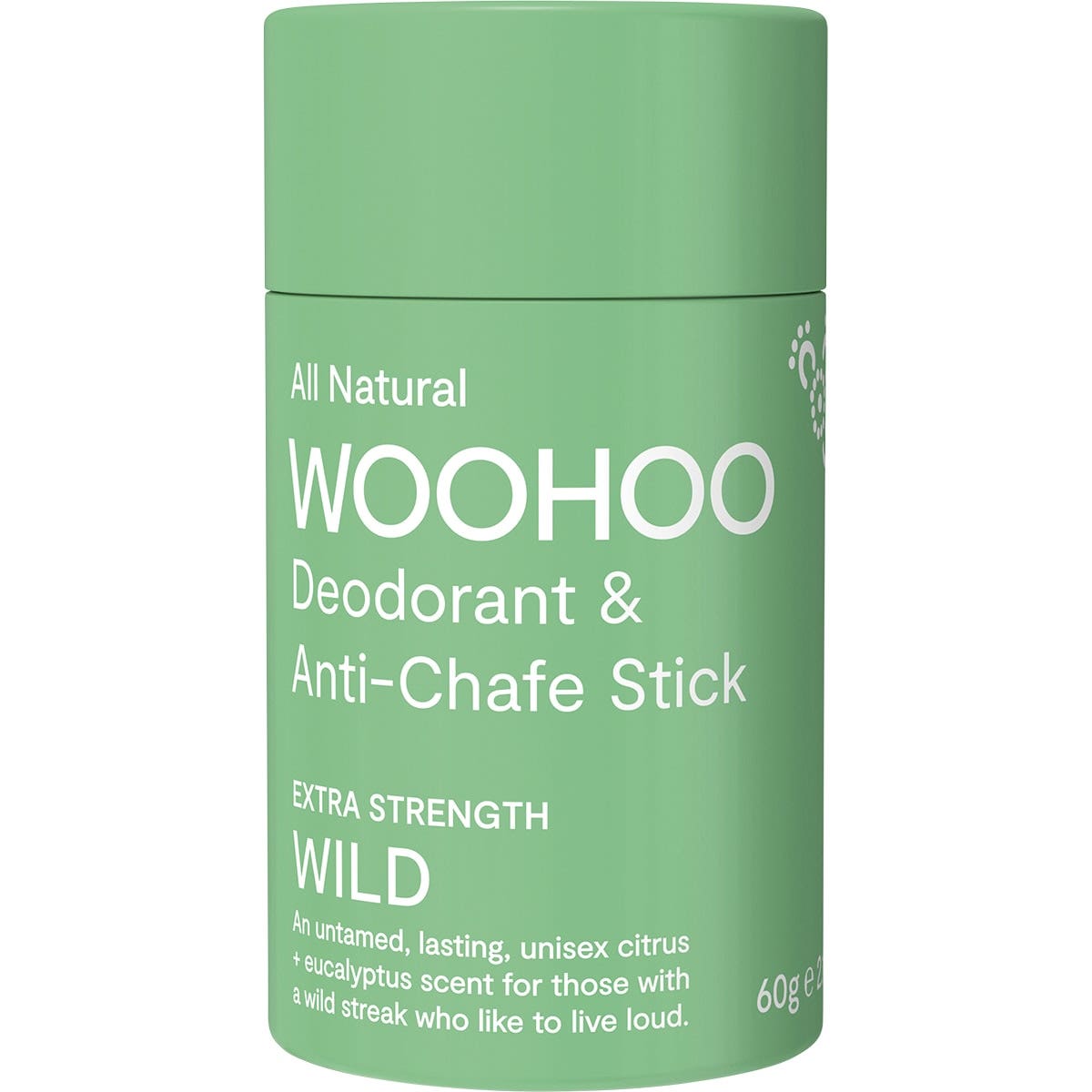 Woohoo Deodorant & Anti-Chafe Stick (Wild)