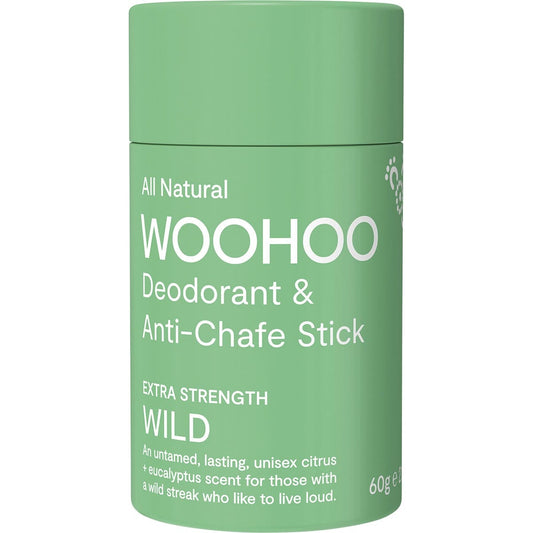 Woohoo Deodorant & Anti-Chafe Stick (Wild)