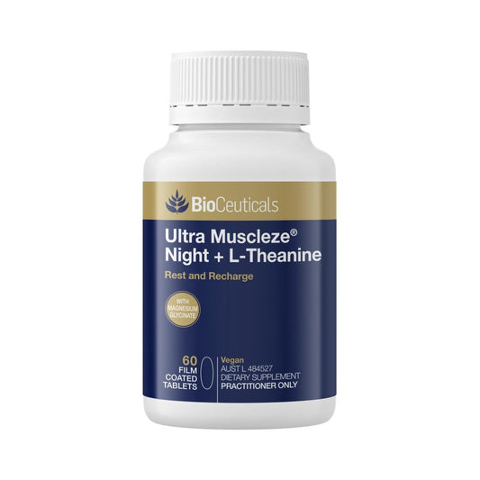 Bioceuticals Utra Muscleze Night + L-Theanine