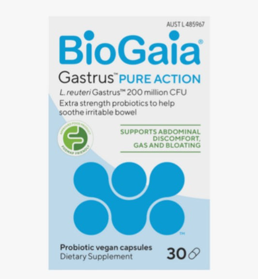 BioGaia Gastrus Pure Action Probiotic