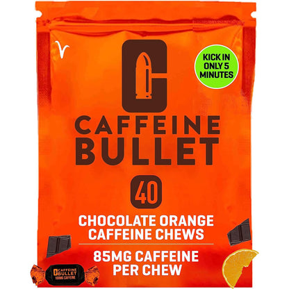 Caffeine Bullet ChocoLIT Orange Energy Chews