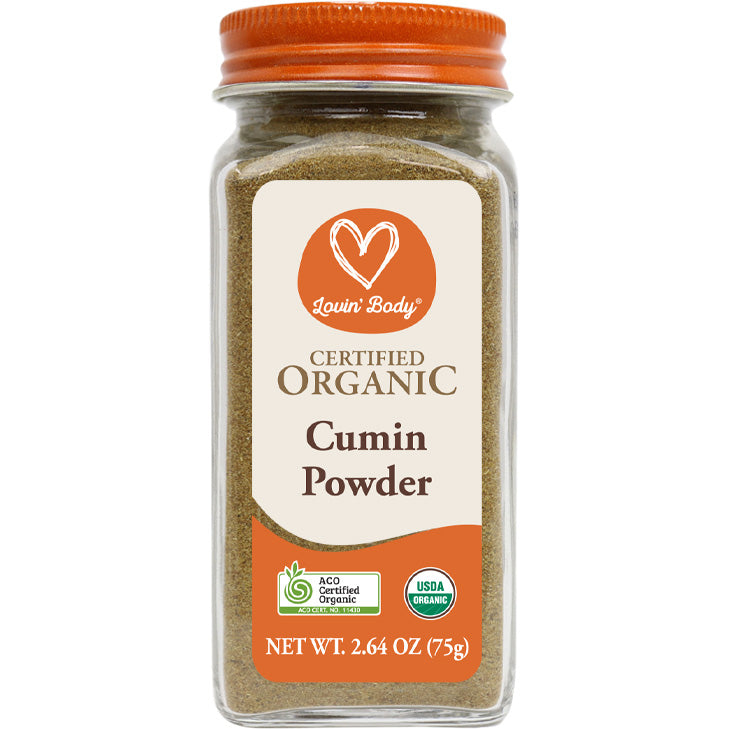 Lovin' Body Certified Organic Cumin Powder