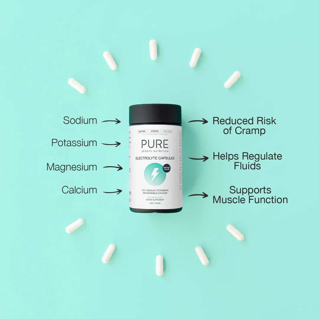 Pure Sports Nutrition Electrolyte Replacement Capsules