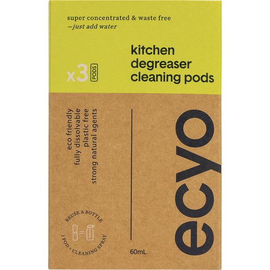 Ecyo Kitchen Degreaser Cleaning Pods
