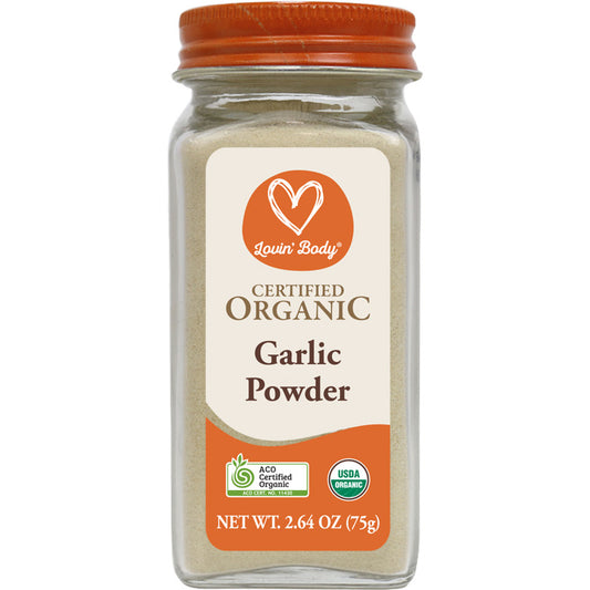 Lovin' Body Certified Organic Garlic Powder