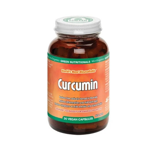 Green Nutritionals Curcumin 30 Vegan Capsules