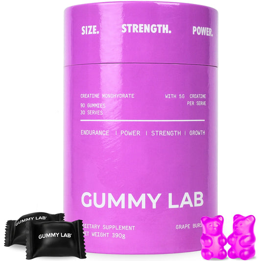The Gummy Lab Creatine Individually Wrapped Gummies