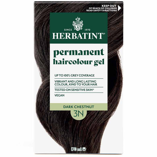 Herbatint Permanent Hair Colour Gel Natural Tones - 3N (Dark Chestnut)