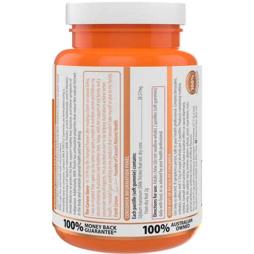 Carusos Milk Thistle Gummies