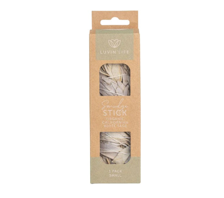 Luvin Life Organic Californian White Sage Smudge Stick