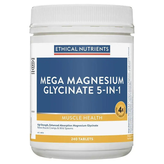 Ethical Nutrients Mega Magnesium Glycinate 5-In-1
