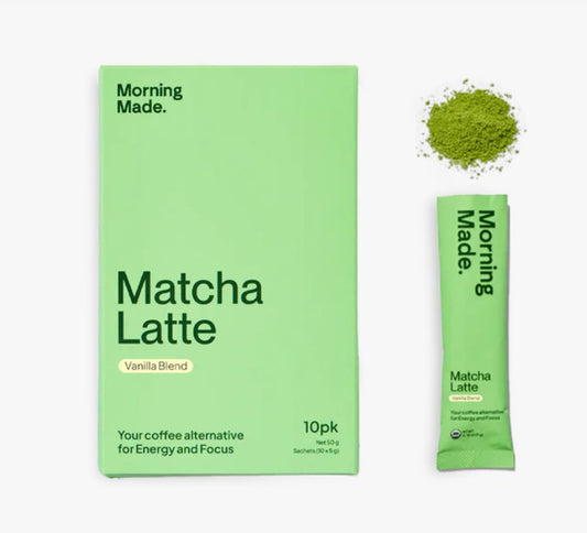 Morning Made Matcha Latte Blend 10 x 5g sachets