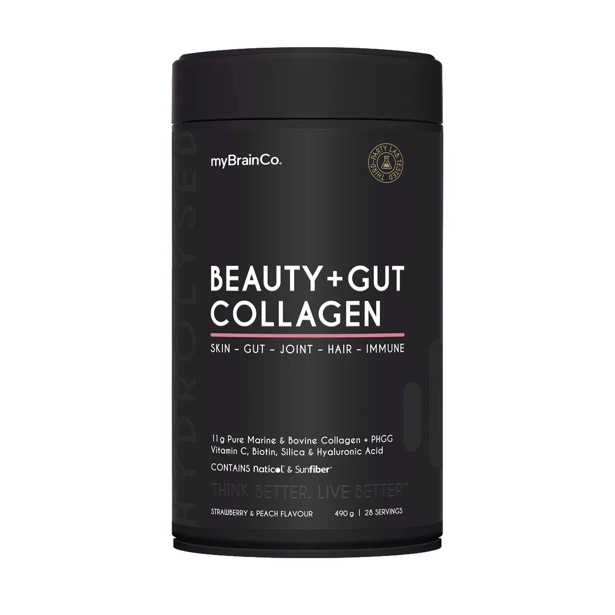 MyBrainCo Beauty + Gut Collagen
