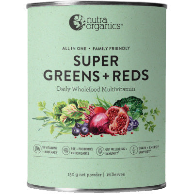 Nutra Organics Super Greens + Reds