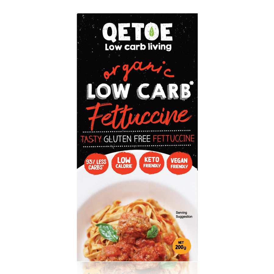 Qetoe Organic Low Carb Fettuccini