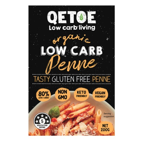 Qetoe Organic Low Carb Penne