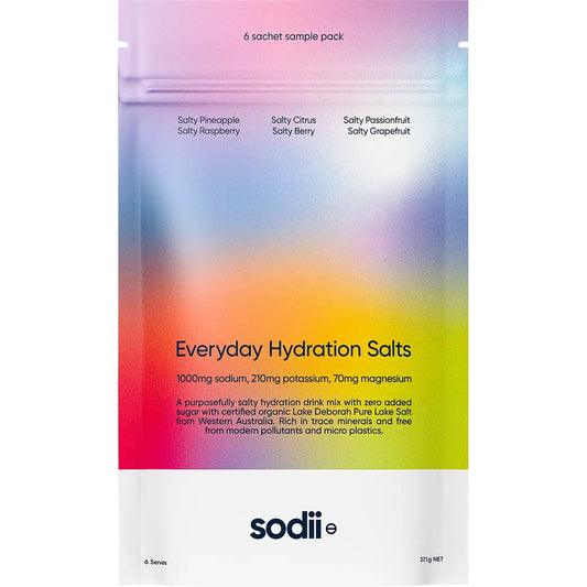 Sodii Everyday Hydration Salts Sachets