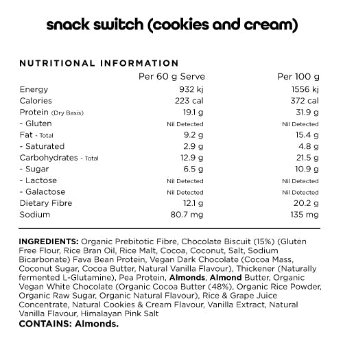 Switch Nutrition Snack Switch Bar