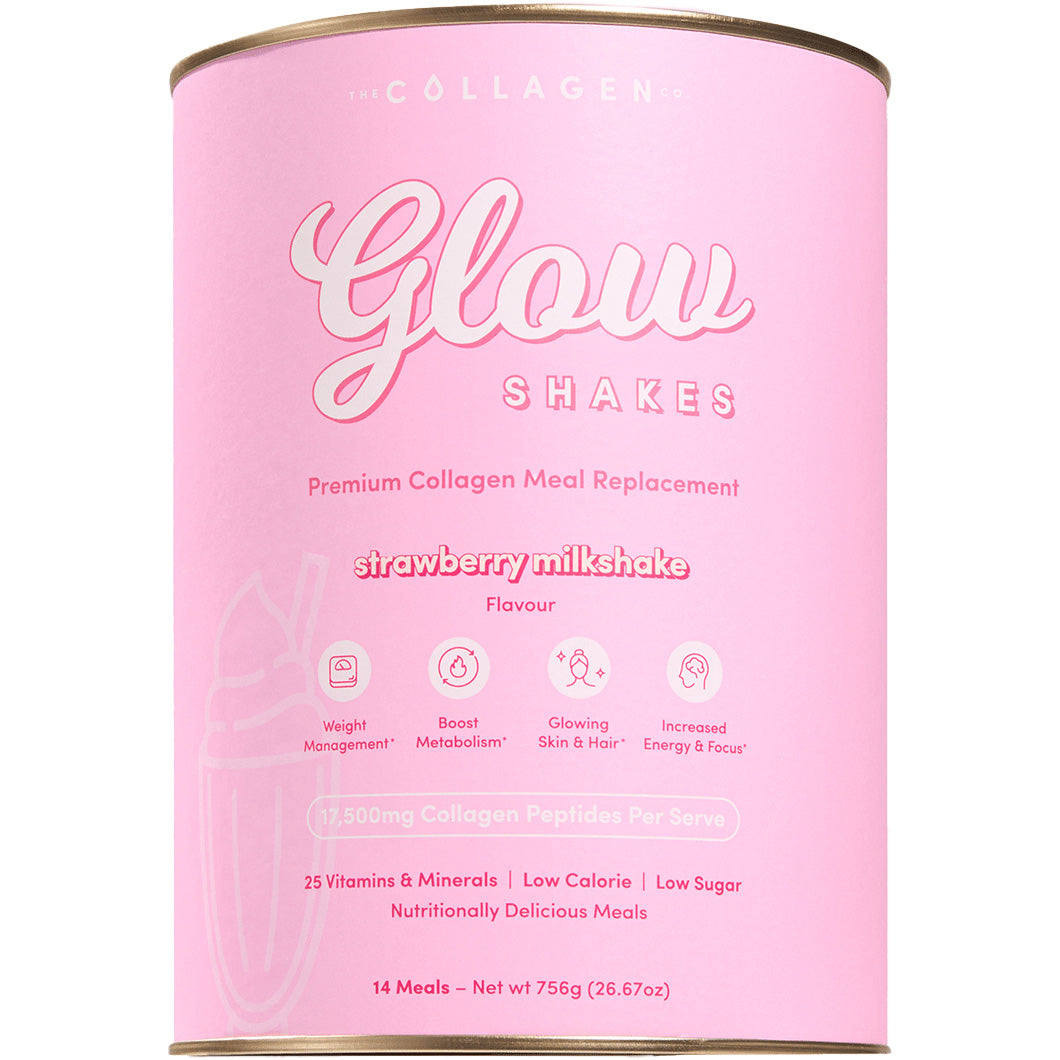 The Collagen Co. Glow Shakes Collagen Meal Replacement