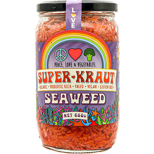 Peace, Love & Vegetables Super Kraut Seaweed