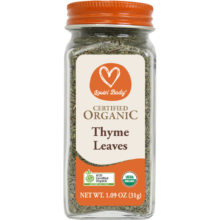 Lovin' Body Certified Organic Thyme Leaves