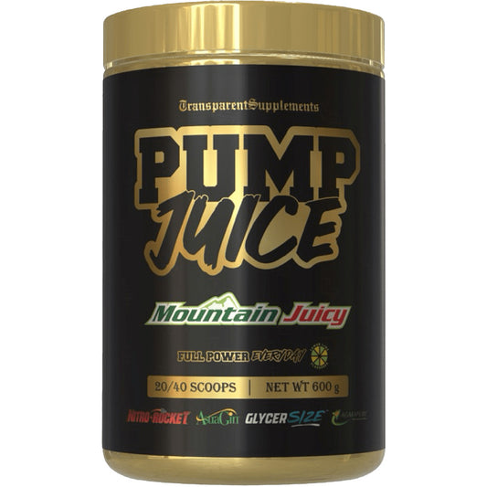 Transparent Supplements Pump Juice Performance Pre-Workout