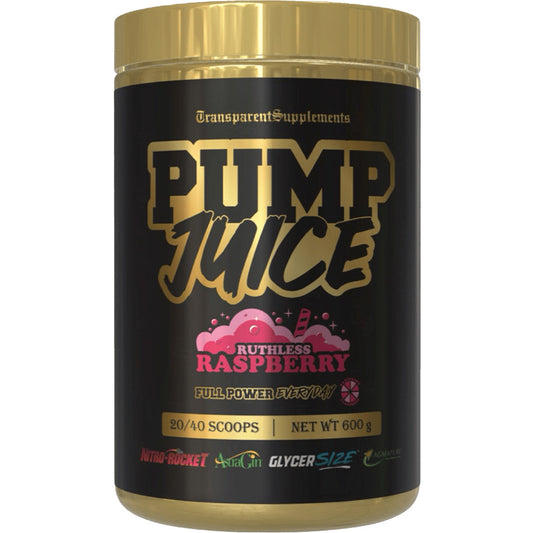 Transparent Supplements Pump Juice Performance Pre-Workout