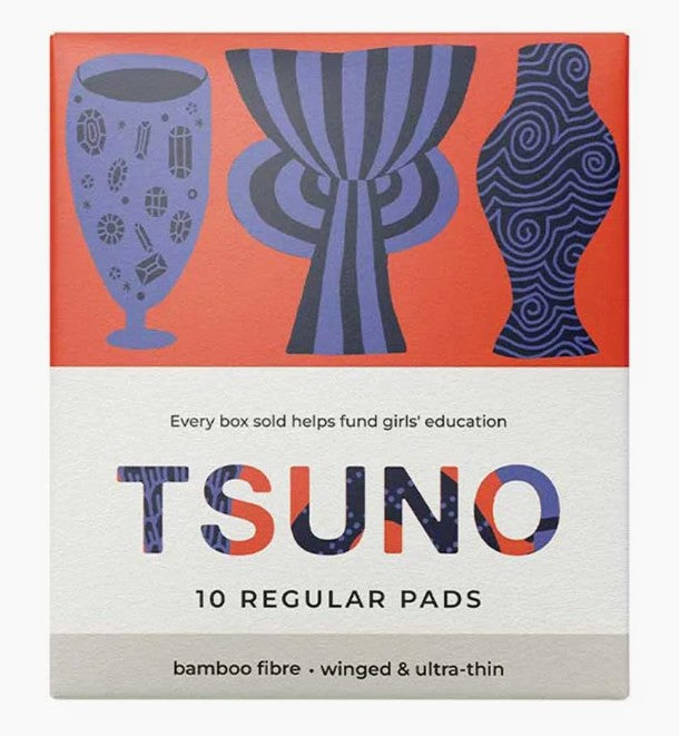 Tsuno Natural Bamboo Regular Pads