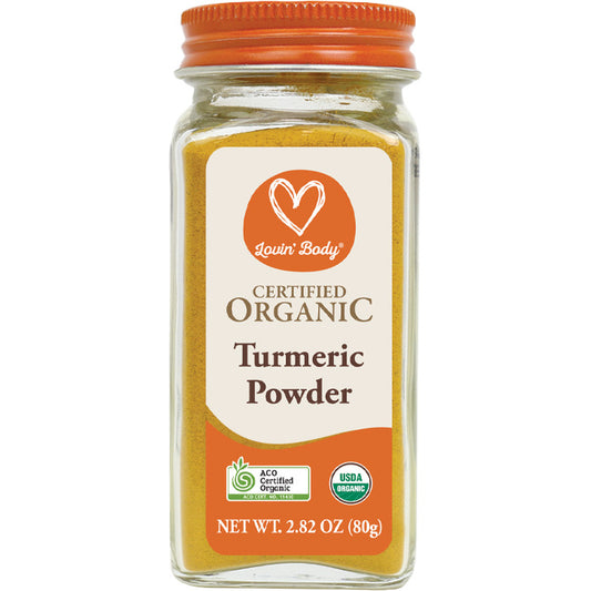 Lovin' Body Certified Organic Turmeric Powder