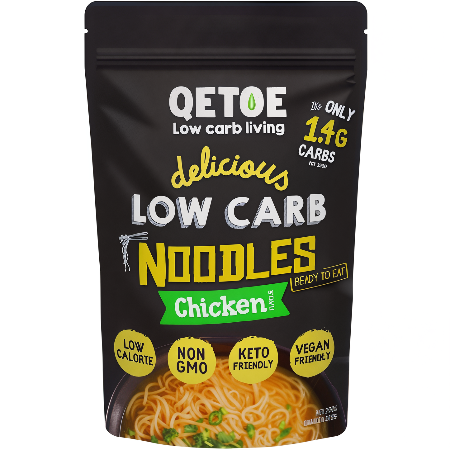 Qetoe Low Carb Noodles Chicken