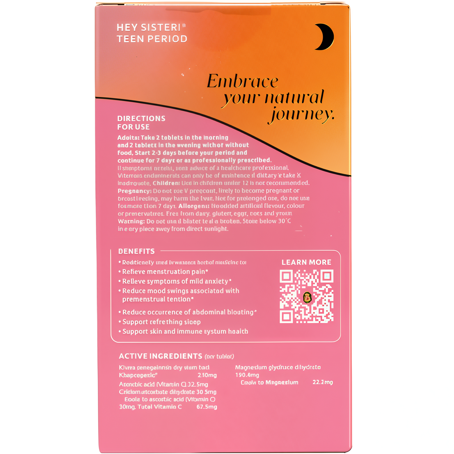 Hey Sister! Life Teen Period Tablets