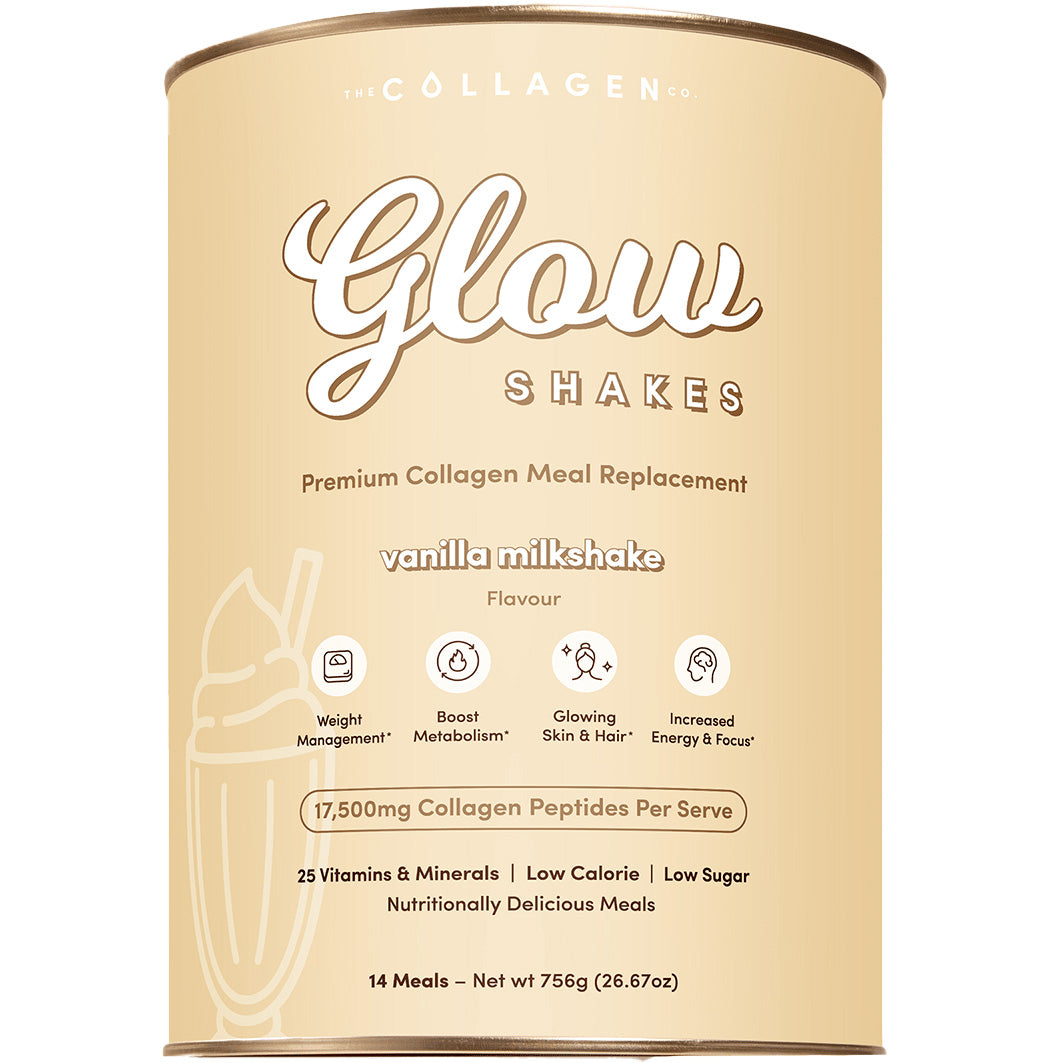 The Collagen Co. Glow Shakes Collagen Meal Replacement