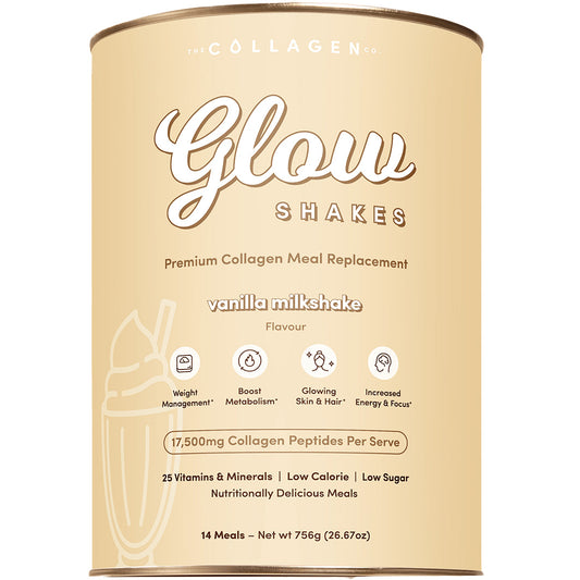 The Collagen Co. Glow Shakes Collagen Meal Replacement