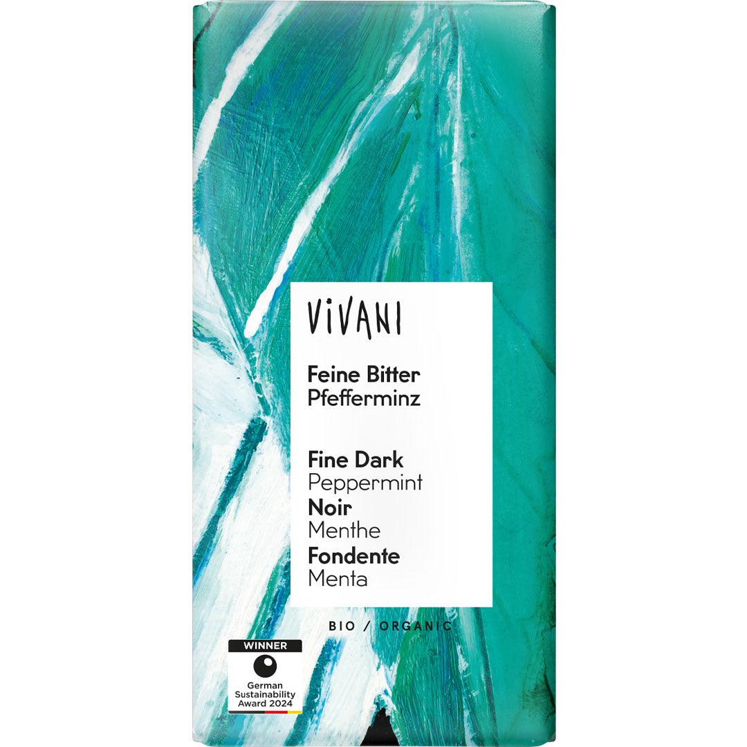 Vivani Fine Dark Peppermint Chocolate