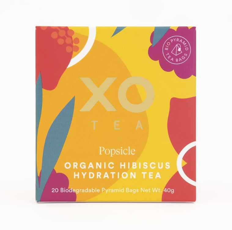 XO Tea Popsicle Organic Hibiscus Hydration Tea