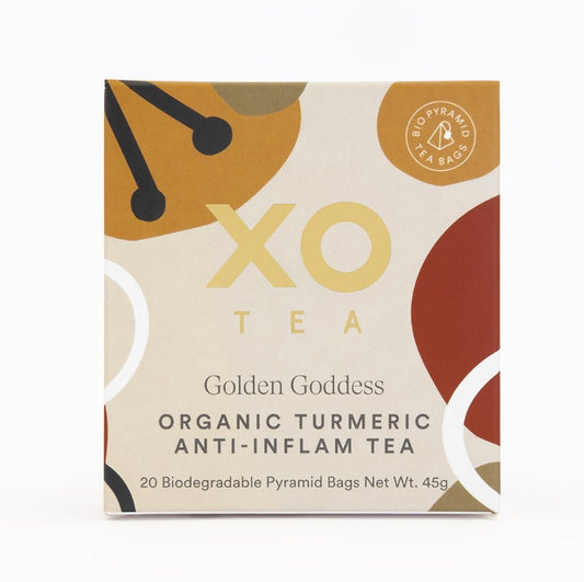 XO Tea Golden Goddess Organic Turmeric Anti-Inflammatory Tea