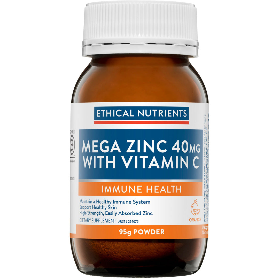 Ethical Nutrients Mega Zinc with Vitamin C Powder